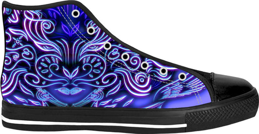 Organic Black High Top Shoes